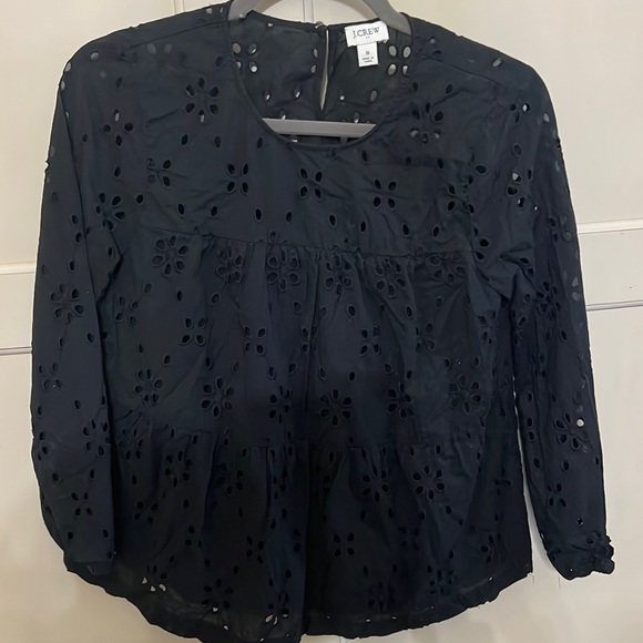 J. Crew Tops - Jcrew tiered eyelet top